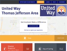 Tablet Screenshot of cvillevolunteer.org